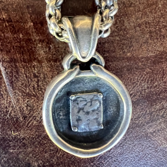 Choker Necklace With A Heart Pendant - (8" when clasped) - Picture 5 of 15